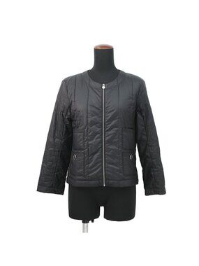 Chanel Down Jacket Coco Button Quilted 36